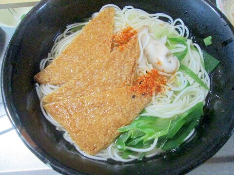 きつねニュー麺